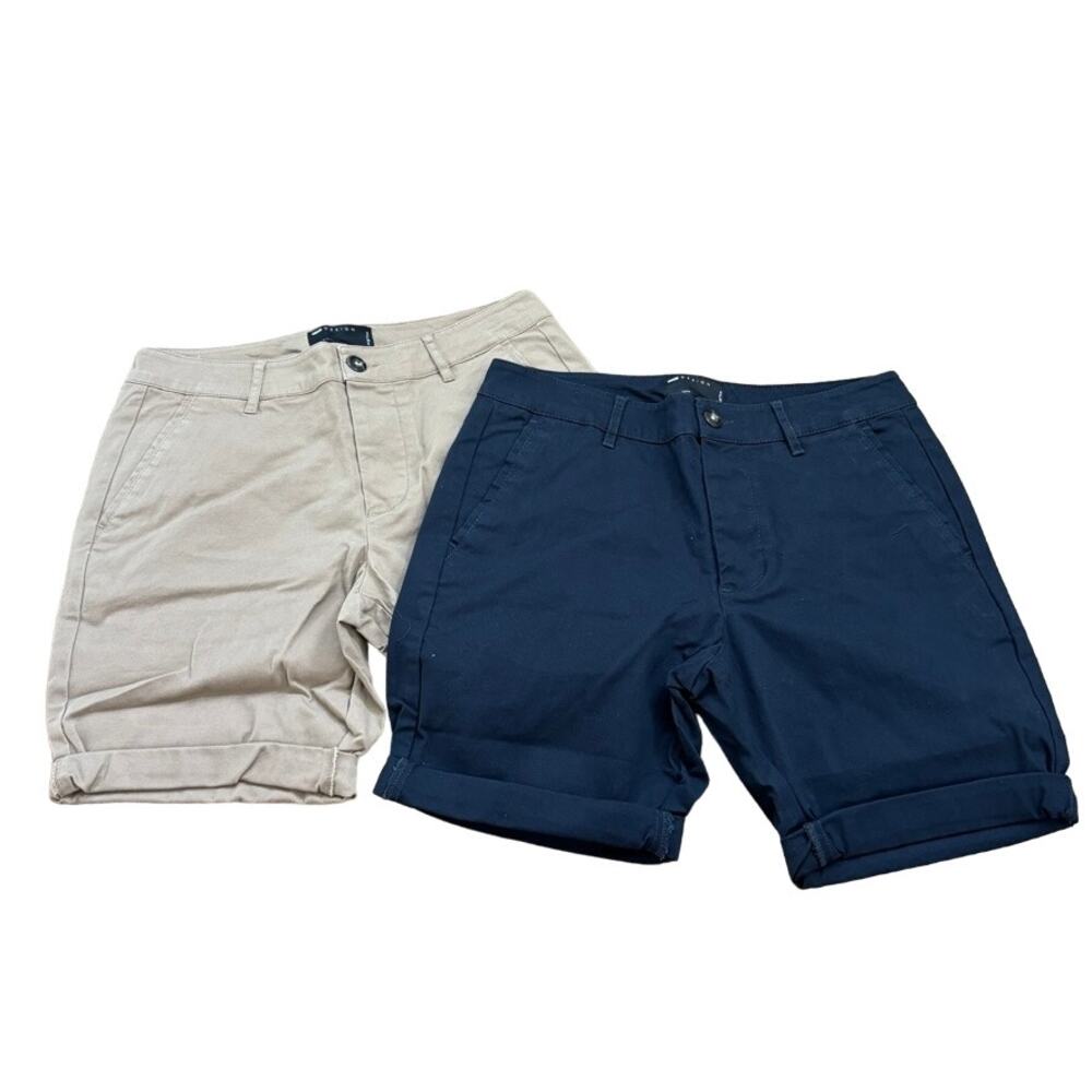 NWOT ASOS Chino Shorts 2-Pack Men’s 6" Inseam W28 Streetwear Smart Casual